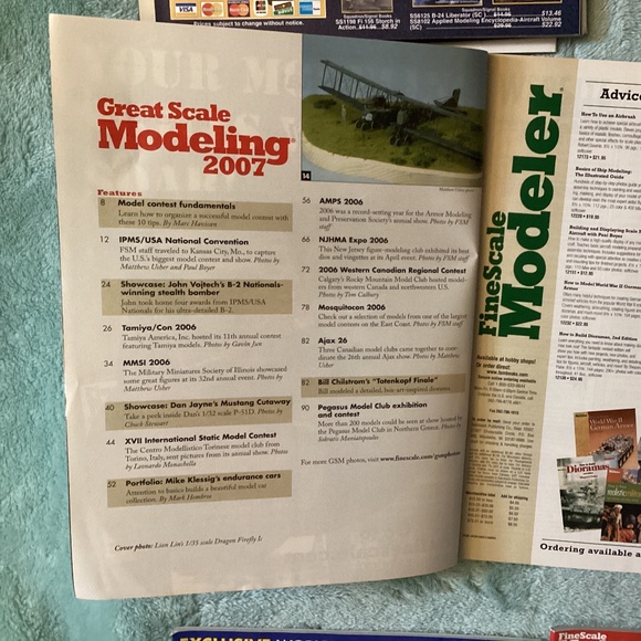 6 Great Scale Modeling FineScale Modeler Special Edition Magazine 2004-2008 2010 - Picture 9 of 11